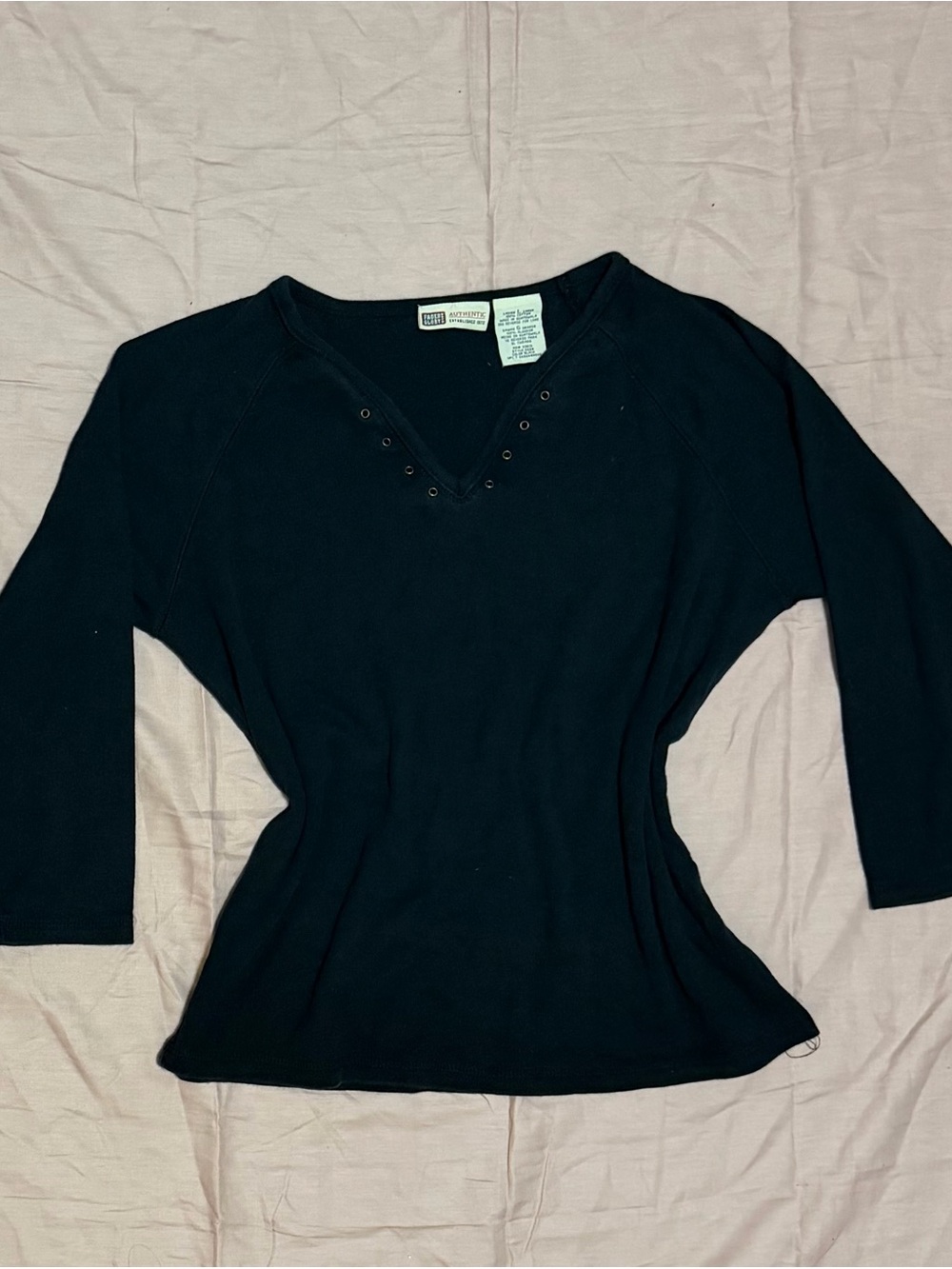 90s Faded Glory 3/4 Sleeve Size-L